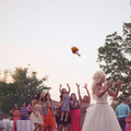 wedding bouquet toss (3)